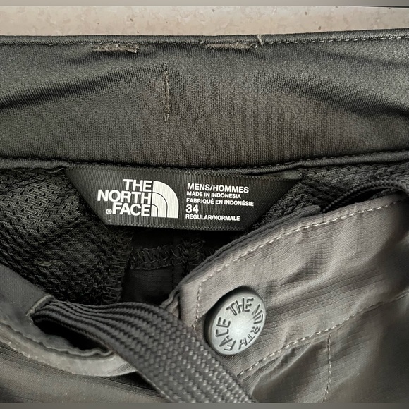 The North Face Shorts Men’s 34 Gray 9" Nylon Elastane Adult Outdoor Hiking - Picture 4 of 9